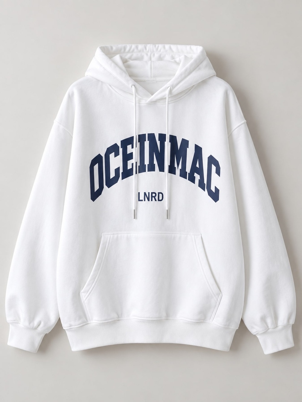 Letter Graphic Long Sleeve Hoodie - Picture 10 of 16